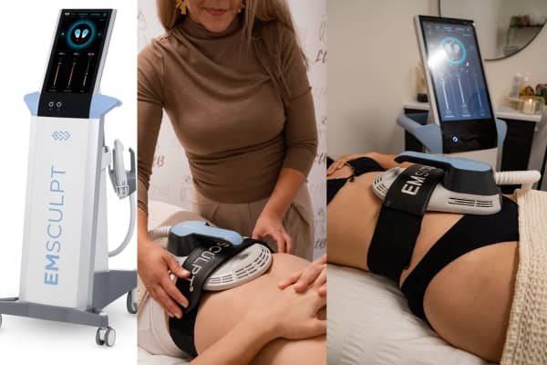 High-Intensity Electromagnetic Stimulation (EMSculpt)