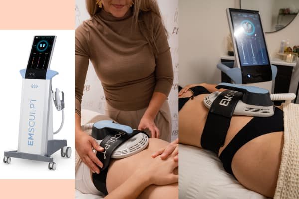 High-Intensity Electromagnetic Stimulation (EMSculpt)