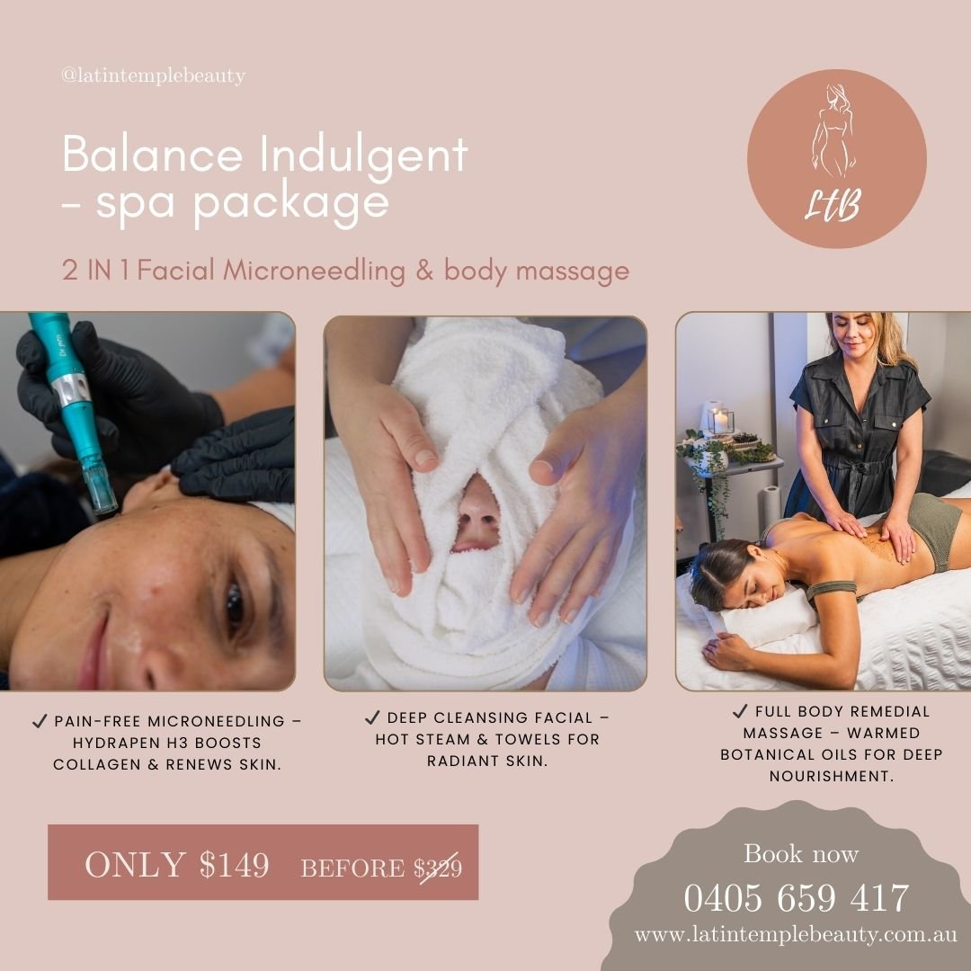 Balance Indulgent - spa package