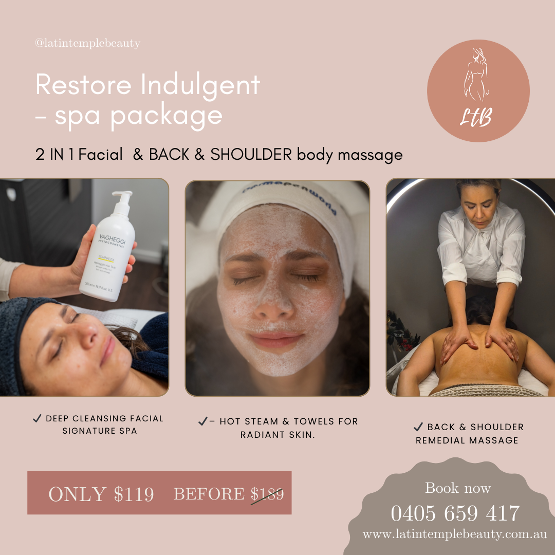 3 Restore Indulgent - spa package